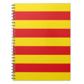 Catalaanse vlag notitieboek (Voorkant)