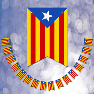 Catalaanse vlag, Partij La Senyera Estelada /Huwel Vlaggetjes