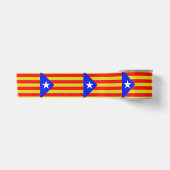 Catalaanse vlag satijnen lint (Voorkant)