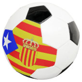 Catalaanse vlag voetbal (Drie kwart)