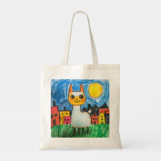 Catalama Tote Bag (Achterkant)