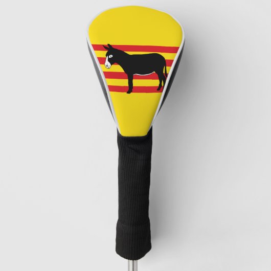 Catalan Senyera Golfheadcover (Voorkant)
