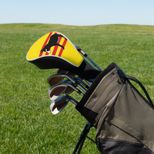 Catalan Senyera Golfheadcover (Insitu)