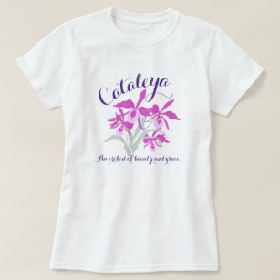 Cataleya meisjes C-naam betekent orchidee shirt