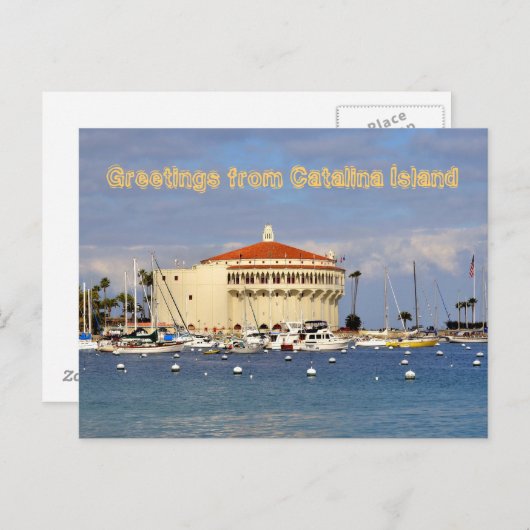 Catalina Briefkaart (Voorkant / Achterkant)