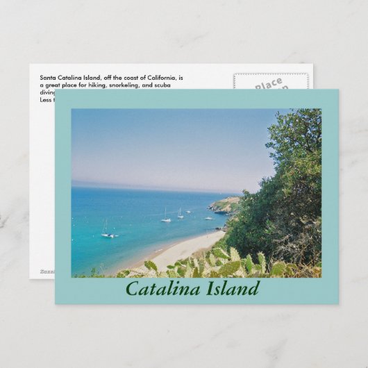 Catalina Briefkaart (Voorkant / Achterkant)