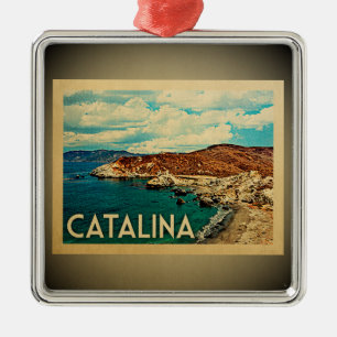 Catalina California Ornament Vintage Travel