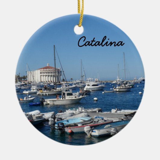 Catalina, Californië Keramisch Ornament (Voorkant)