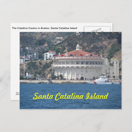 Catalina Casino Briefkaart (Voorkant / Achterkant)