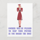 Catalina Courier Briefkaart (Voorkant)