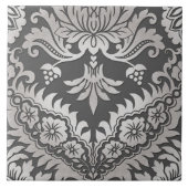 CATALINA DAMASK IN PEWTER EN PLATINUM TEGELTJE (Voorkant)