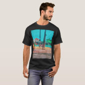 Catalina Eiland Avalon Ca Groene Pier en Casino T-shirt (Voorkant volledig)