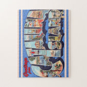 Catalina-eiland Begroeting 11x14 Legpuzzel (Verticaal)