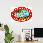 Catalina-eiland Californië Poster (Thuiskantoor)