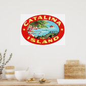 Catalina-eiland Californië Poster (Keuken)