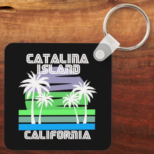  Catalina-eiland Californië Sleutelhanger (Achterkant)