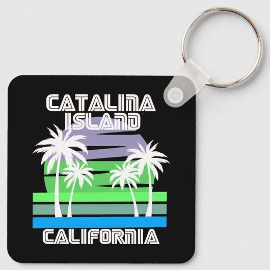  Catalina-eiland Californië Sleutelhanger (Achterkant)