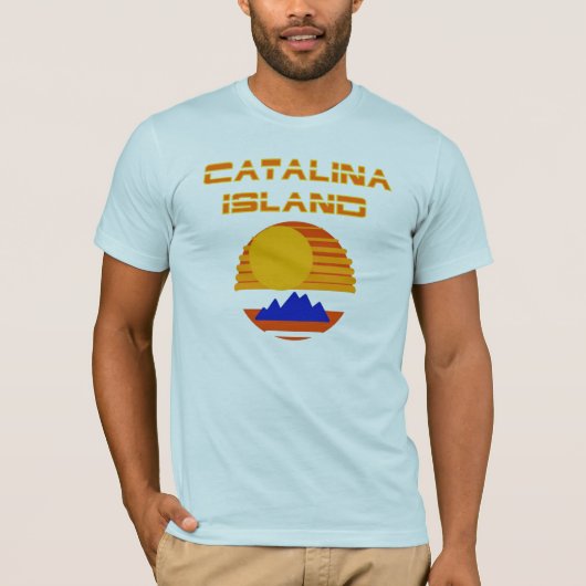 catalina eiland t-shirt (Voorkant)