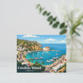 Catalina-eiland VS Briefkaart (Staand voorkant)
