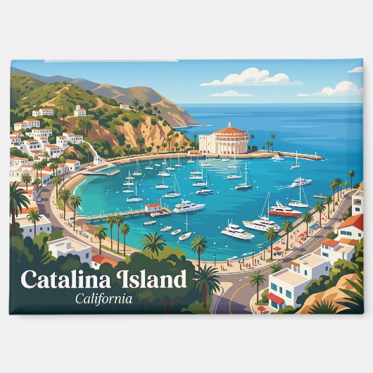 Catalina-eiland VS Magneet (Voorkant)