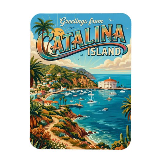 Catalina-eiland VS Magneet (Verticaal)