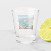 Catalina-eiland VS Shot Glas (Achterkant)