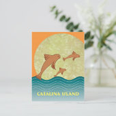 Catalina Flying Fish Briefkaart (Staand voorkant)