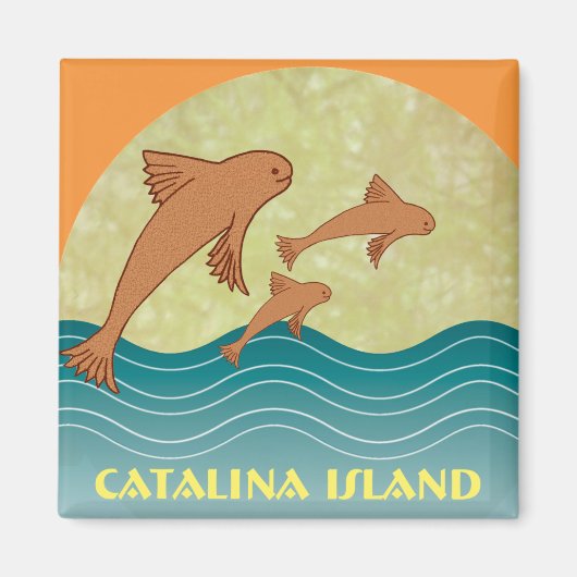 Catalina Flying Fish Magneet (Voorkant)