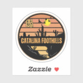 Catalina Foothills, Arizona Sticker (Vel)
