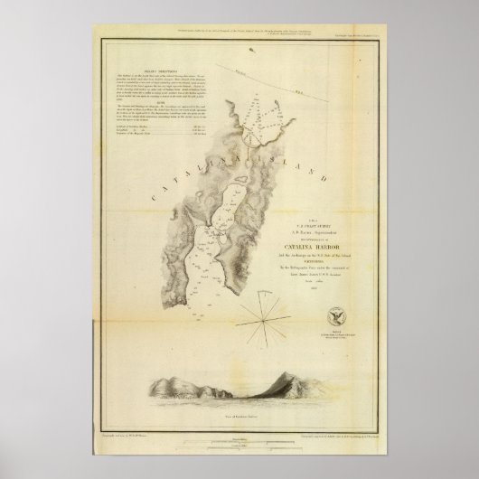 Catalina Harbour Poster (Voorkant)