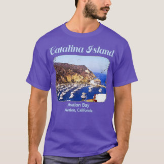 Catalina Island Avalon Bay Californië T-shirt