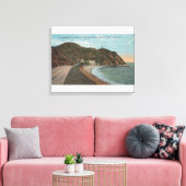 Catalina Island, CA - Hotel St. Catherine Canvas Afdruk (Insitu (Woonkamer))