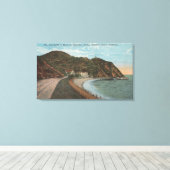 Catalina Island, CA - Hotel St. Catherine Canvas Afdruk (Insitu (Houten vloer))