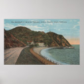 Catalina Island, CA - Hotel St. Catherine Poster (Voorkant)