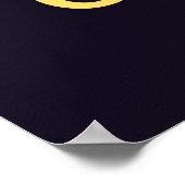 Catalina Island, CA, Waterreflecties, Reizen Poster (Hoek)