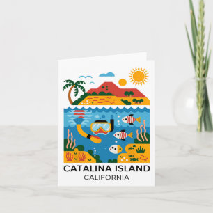 Catalina Island Californië Wandelen Kaart