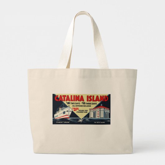  Catalina Island Canvas tas (Achterkant)