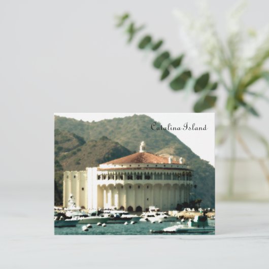 Catalina Island Casino Briefkaart (Staand voorkant)