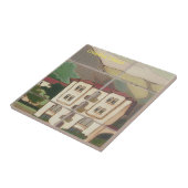 CATALINA ISLAND CERAMIC TEGEL FAVORIRITE PLACE TEGELTJE (Zijkant)