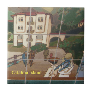 CATALINA ISLAND CERAMIC TILE CATALINA STROLL TEGELTJE