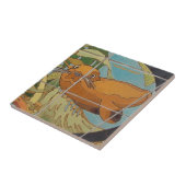 CATALINA ISLAND CERAMIC TILE FACE IN HET WATER TEGELTJE (Zijkant)