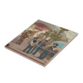 CATALINA ISLAND CERAMIC TILE MUZIEK VAN CATALINA TEGELTJE (Zijkant)