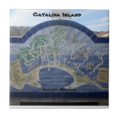 CATALINA ISLAND CERAMIC TILE TEGELTJE (Voorkant)