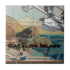 CATALINA ISLAND CERAMIC TILE TEGELTJE