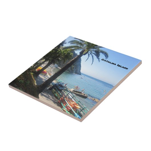 CATALINA ISLAND CERAMIC TILE TEGELTJE (Zijkant)