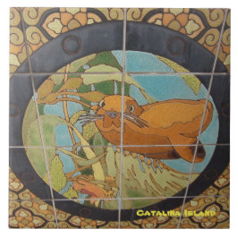 CATALINA ISLAND CERAMIC TILE TEGELTJE