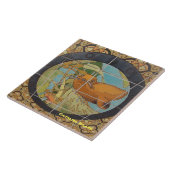 CATALINA ISLAND CERAMIC TILE TEGELTJE (Zijkant)