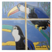 CATALINA ISLAND CERAMIC TILE TEGELTJE (Voorkant)