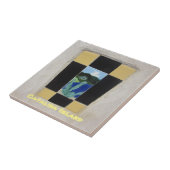 CATALINA ISLAND CERAMIC TILE TEGELTJE (Zijkant)