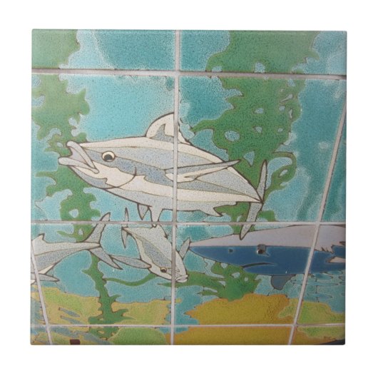 CATALINA ISLAND CERAMIC TILE THE NEIGHBORHOOD TEGELTJE (Voorkant)
